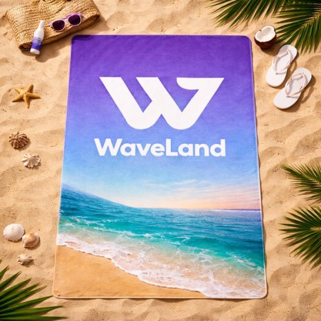 WaveLand Coastal Towel