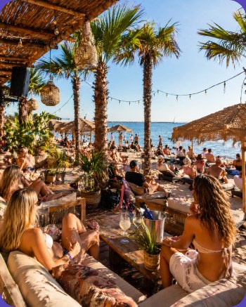 Lounge ved stranden